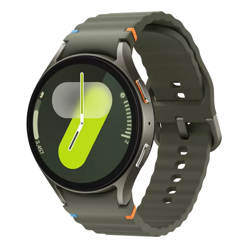 Samsung Galaxy Watch7 3,81 cm (1,5 col.) AMOLED 44 mm skaitmeninis 480 x 480 pikselių lietimui jautrus ekranas žalias Wi-Fi GPS (palydovinis)