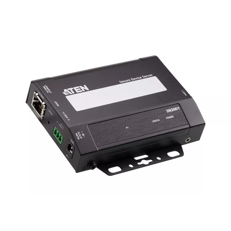 ATEN 1 prievado RS-232 saugus įrenginių serveris su 10/100Base-T(X)