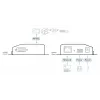 ATEN 1 prievado RS-232 saugus įrenginių serveris su 10/100Base-T(X)