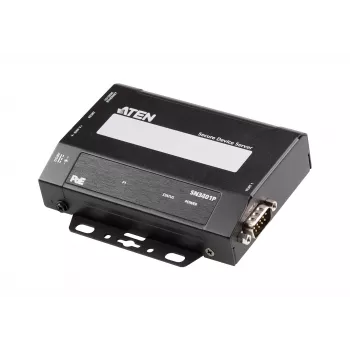 1 prievado RS-232/422/485 saugus įrenginių serveris ATEN SN3401P PoE