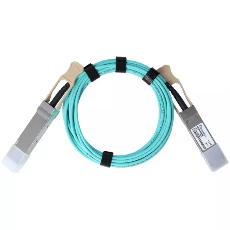 Tinklo kabelis BlueOptics SPTMJP1PMCDF015-BO QSFP28 AOC 15 m mėlynas