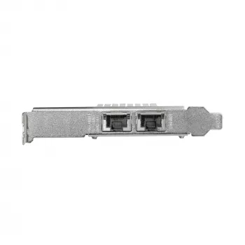 „StarTech.com“ dviejų prievadų 10G PCIe tinklo adapterio kortelė – „Intel-X550AT“ 10GBASE-T ir NBASE-T PCI Express tinklo sąsajos adapteris 10/5/2.5/1GbE kelių gigabitų eterneto 5 greičių NIC LAN kortelė