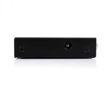 StarTech.com 2 prievadų DVI vaizdo skirstytuvas su garsu, DVI, 2x DVI, 1920 x 1200 pikseliai, Juoda, Aliuminis, 10 m
