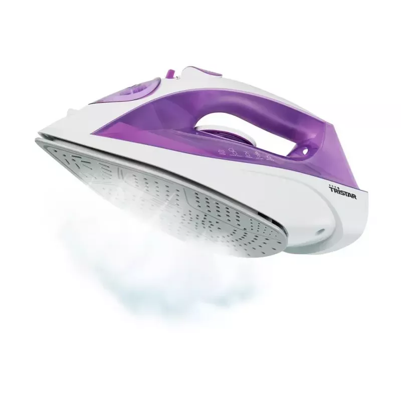 Sausas ir garinis lygintuvas Tristar ST-8350, keraminis padas, 2200 W, violetinis