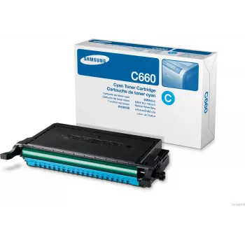 Samsung CLP-C660B didelio našumo žydra dažų kasetė, 2000 puslapių, žydra, 1 vnt.