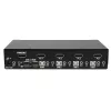 StarTech.com 4 prievadų USB DisplayPort KVM jungiklis su garsu, 3840 x 2400 pikselių, juoda
