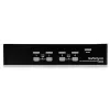 StarTech.com 4 prievadų 1U montuojamas stelaže USB KVM jungiklis su OSD, 1920 x 1440 pikselių, montavimas stelaže, 5,4 W, 1U, juodas