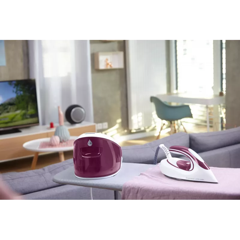 Tefal Express Anti-Calc SV8054 2800 W 1,8 L Durilium padas Violetinė, Balta