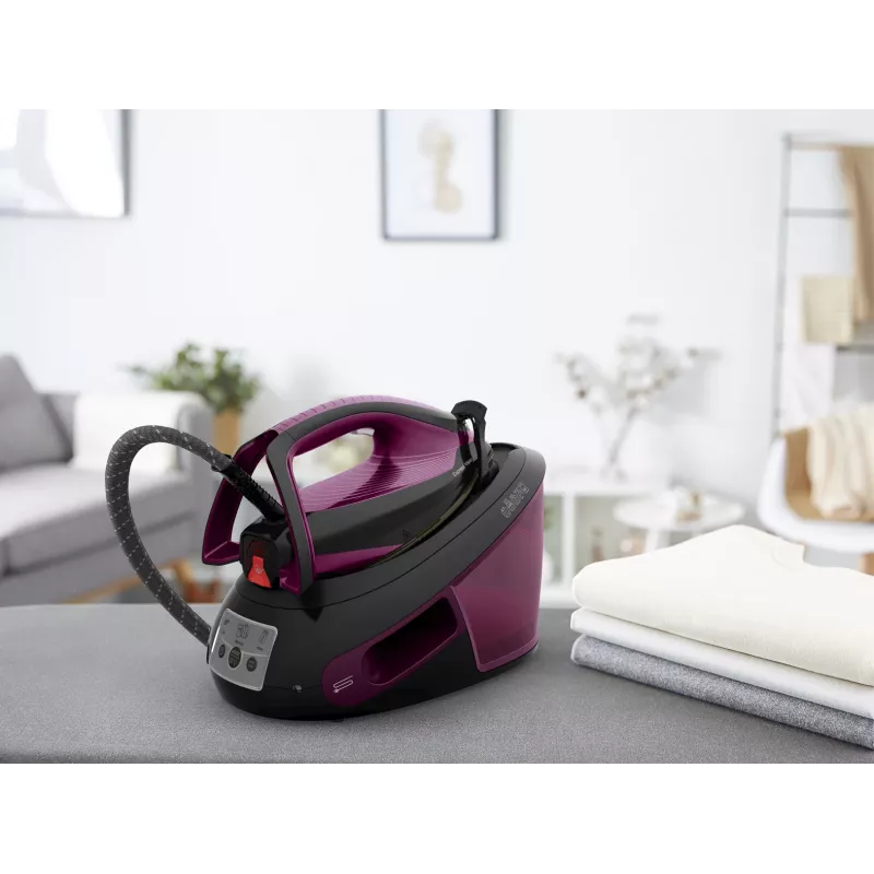 Tefal Express Vision SV8152 2800 W 1,8 L Durilium AirGlide Autoclean padas Violetinė, Juoda