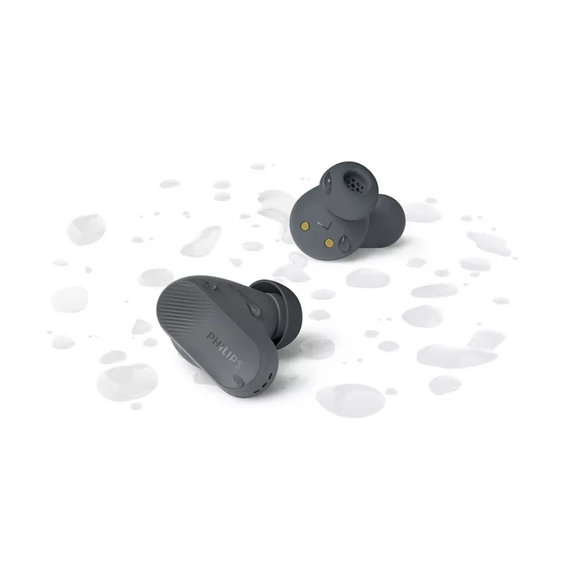 Philips 3000 serijos TAT3509GY/00 ausinės / ausinių rinkinys „True Wireless Stereo“ (TWS) Į ausį Skambučiai / Muzika Bluetooth Pilka
