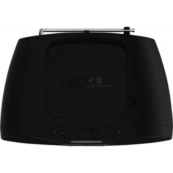 CD garso sistema Philips TAZ5000/10 juoda su CD grotuvu ir FM radiju