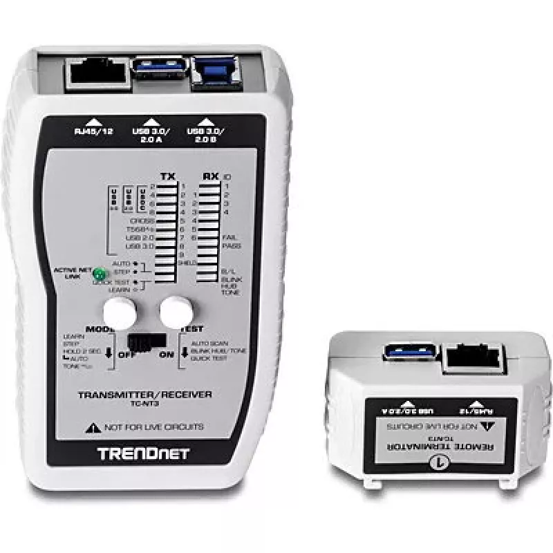 Tinklo kabelių testeris Trendnet TC-NT3