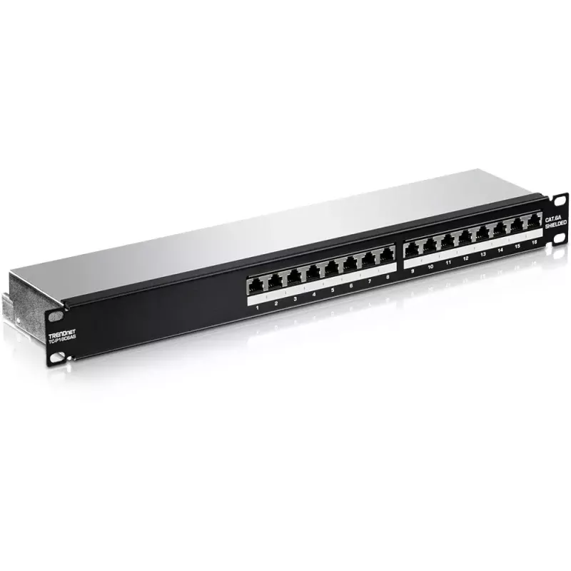 Panelinis skydas 1U TRENDNET TC-P16C6AS