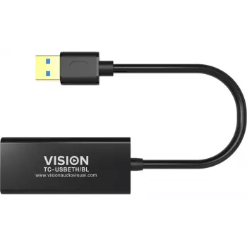 Tinklo kortelė Vision TC-USBETH/BL
