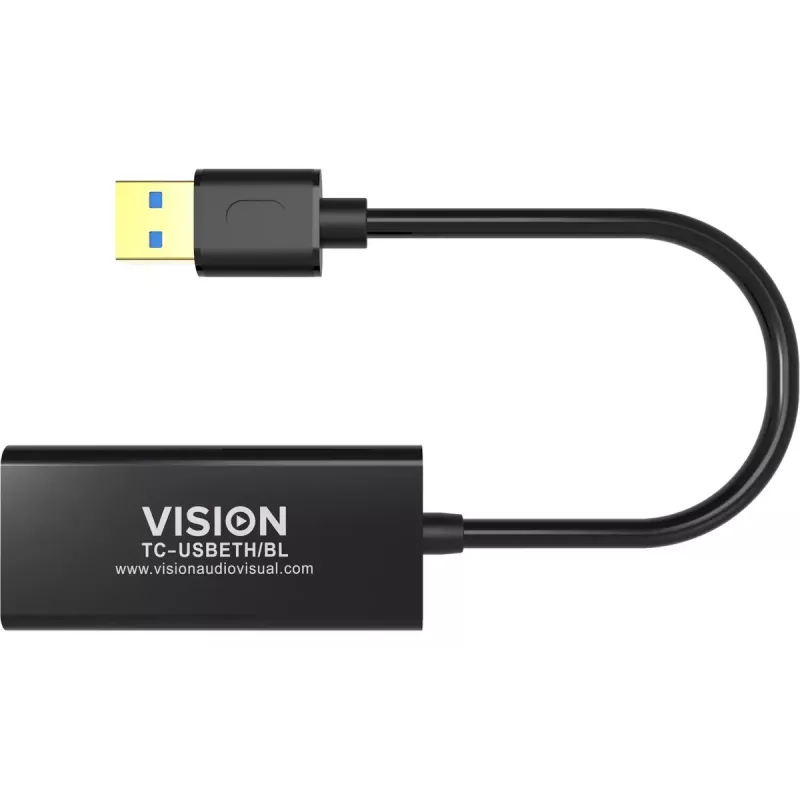 Tinklo kortelė Vision TC-USBETH/BL