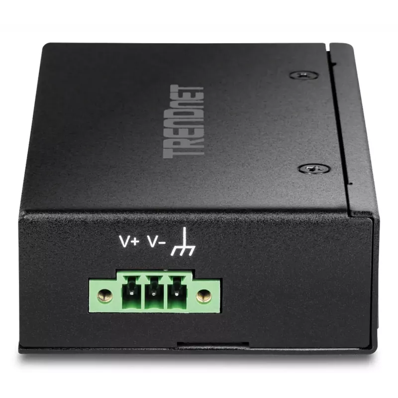 Tinklo jungiklis TRENDnet TI-ELC50 Nevaldomas 5 prievadų Fast Ethernet (10/100), 9,6–60 V, montavimas ant sienos/DIN bėgio