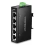 Tinklo jungiklis TRENDnet TI-ELC50 Nevaldomas 5 prievadų Fast Ethernet (10/100), 9,6–60 V, montavimas ant sienos/DIN bėgio