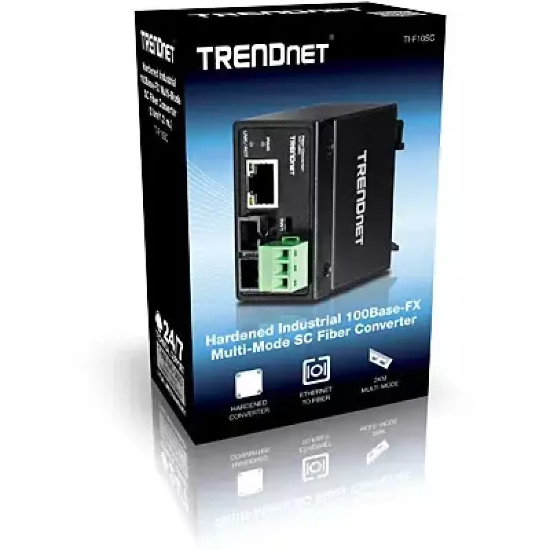 Tinklo medijos keitiklis Trendnet TI-F10SC