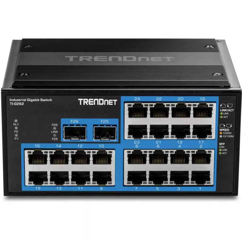 Tinklo jungiklis Trendnet TI-G262 24 prievadai 52 Gbit/s