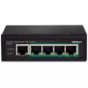 Nevaldomas jungiklis Trendnet TI-PE50 Power over Ethernet juodas