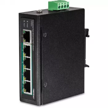 Nevaldomas jungiklis Trendnet TI-PE50 Power over Ethernet juodas