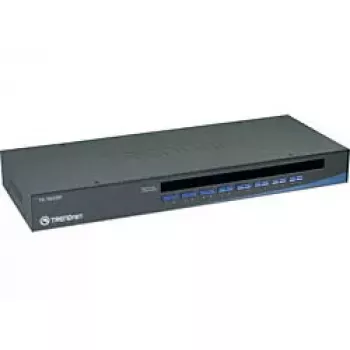KVM jungiklis Trendnet TK-1603R 16 prievadų USB/PS/2 montuojamas į stovą