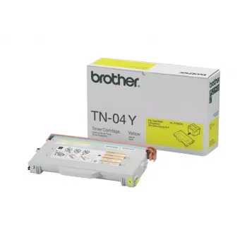 Brother TN-04Y dažų kasetė 1 vnt. Originali Geltona