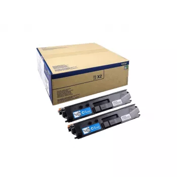 Tonerio kasetė Brother TN-329CTWIN Žydra, Originali, 2-pack, 12,000 puslapių yield