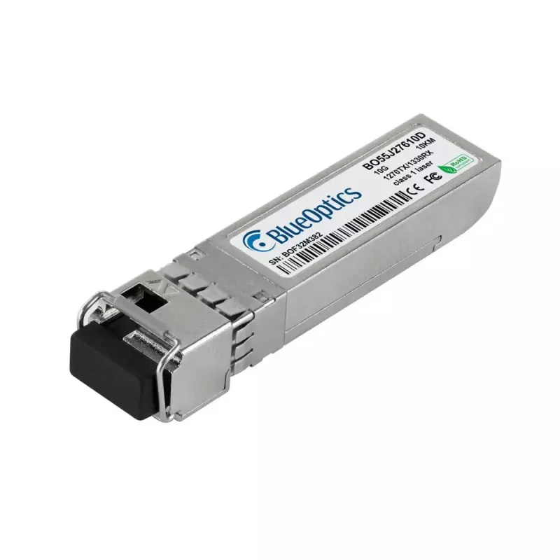 BlueOptics TN-SFP-10G-U-10-BO tinklo siųstuvas-imtuvas Šviesolaidinis 10000 Mbit/s SFP+