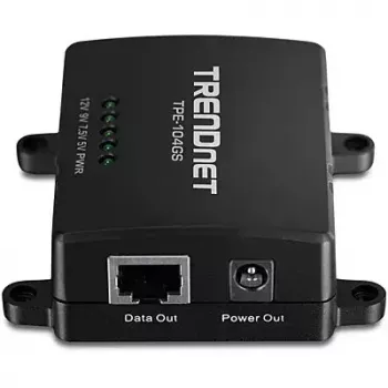 Tinklo skirstytuvas Trendnet TPE-104GS juodas, Power over Ethernet PoE