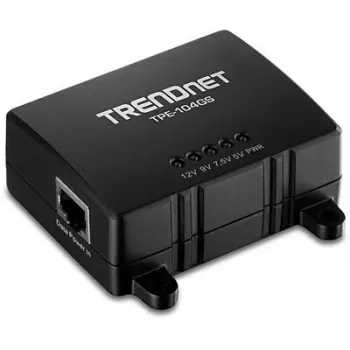 Tinklo skirstytuvas Trendnet TPE-104GS juodas, Power over Ethernet PoE