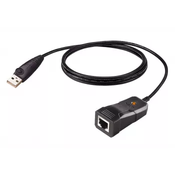 ATEN UC232BF nuoseklusis laidas juodas 1,2 m USB Type-A RJ-45