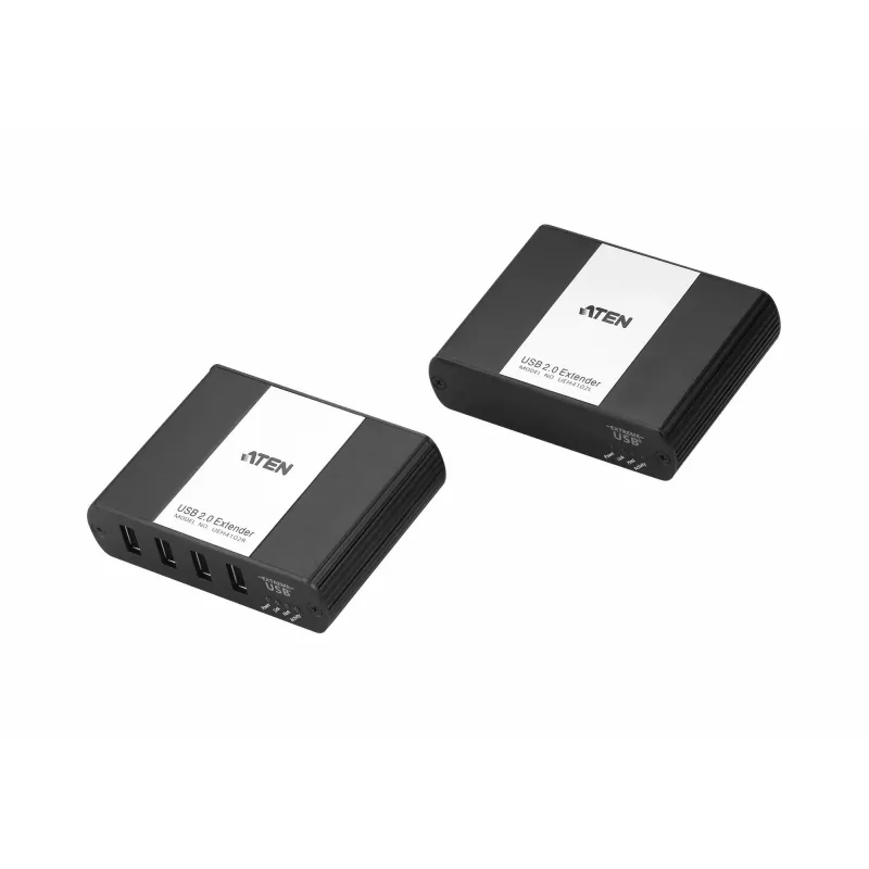 ATEN 4 prievadų USB 2.0 prailgintuvas per LAN
