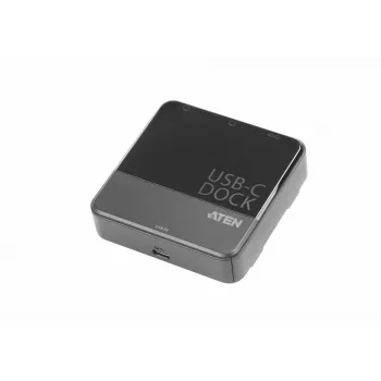 ATEN UH3233 Wired USB 3.2 Gen 1 (3.1 Gen 1) Type-C juoda