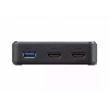 ATEN UH3233 Wired USB 3.2 Gen 1 (3.1 Gen 1) Type-C juoda