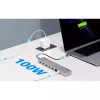 USB Hub ATEN UH3240 Type-C sidabrinis 3.5mm HDMI RJ-45 USB 3.2