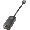 HP USB-C į RJ45 adapteris, USB Type-C, RJ-45, vyriškas, juodas, verslo, Windows 10, Windows 7, Windows 8, Windows 8.1