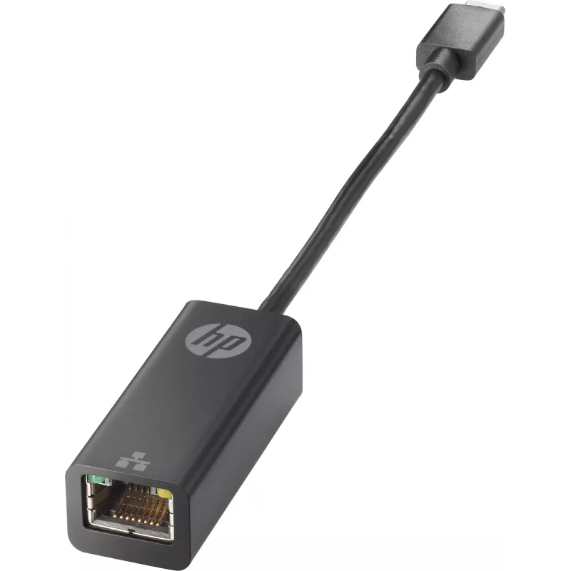 HP USB-C į RJ45 adapteris, USB Type-C, RJ-45, vyriškas, juodas, verslo, Windows 10, Windows 7, Windows 8, Windows 8.1