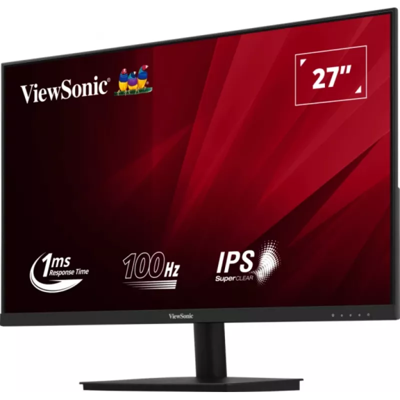 Viewsonic VA270-H kompiuterio monitorius 68.6 cm (27 col.) 1920 x 1080 pikselių Full HD LED juodas