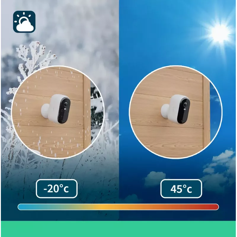 IP stebėjimo kamera Arlo Essential 2K 2560 x 1440 belaidė, vidaus ir lauko