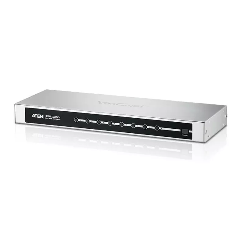 ATEN 8 prievadų HDMI garso/vaizdo perjungiklis su IR nuotolinio valdymo pultu