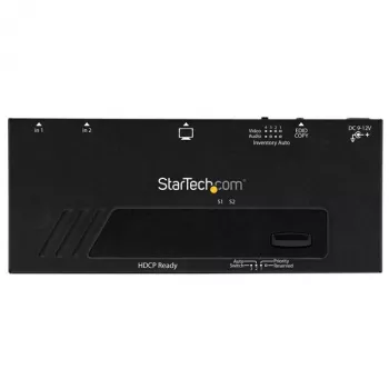 „StarTech.com“ 2 prievadų HDMI jungiklis su automatiniu ir prioritetiniu perjungimu – 1080p