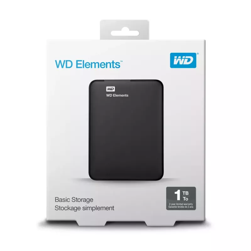 Išorinis kietasis diskas Western Digital 1 TB 3.2 Gen 1 WD Elements Portable