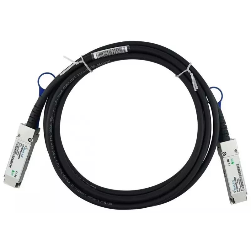 BlueOptics X66211A-1-BL InfiniBand / šviesolaidinis kabelis 1 m QSFP28 juodas