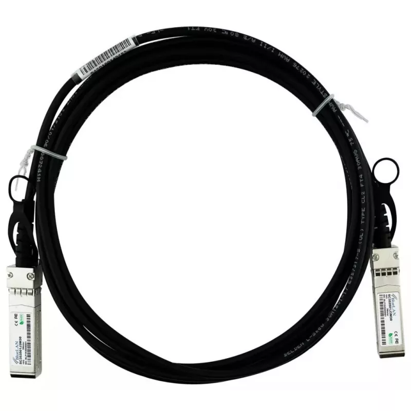InfiniBand / šviesolaidinis laidas BlueOptics XDACBL3MA-BL 3 m SFP+ vyriška/vyriška