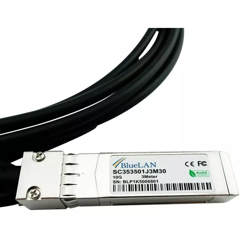 „BlueOptics XDACBL3M“ 3 m SFP+ InfiniBand / šviesolaidinis kabelis
