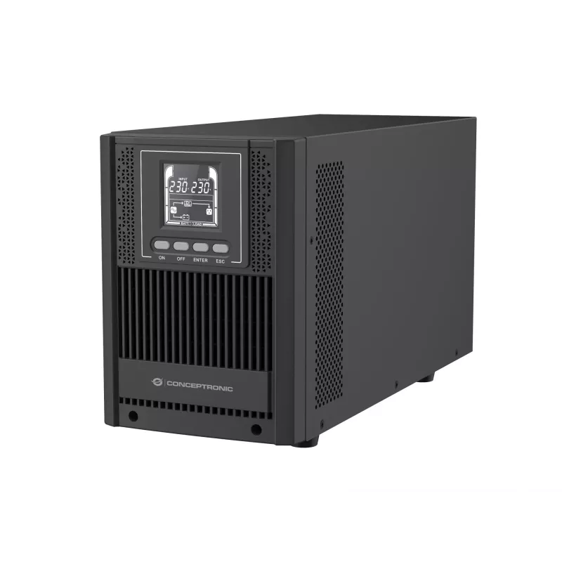 Conceptronic ZEUS52ES2K 2000VA 1800W internetinis bokštinio tipo UPS, Schuko