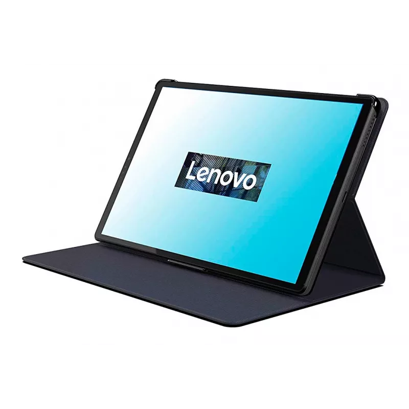 Dėklas-lankstinukas Lenovo Tab M10 Plus FHD ZG38C02959 – poliuretanas, tinka 26,2 cm (10,3 col.) ekranui, juodas