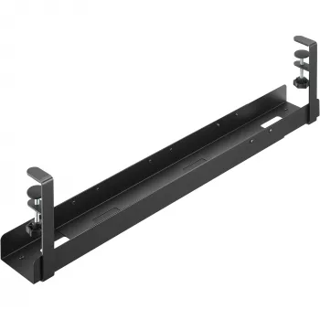 InLine Universal kabelių kreipiamoji 3 lygių (80/100/120 cm) tvirtinimui po stalu, juoda