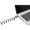 Kensington Slim NanoSaver 2.0 nešiojamas raktinis užraktas sidabrinis juodas 1,8 m